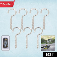 Eye Hooks Screw in Heavy Duty, Stainless Steel Eye Bolts Screw (7 Pc Set) - dailyneed.life