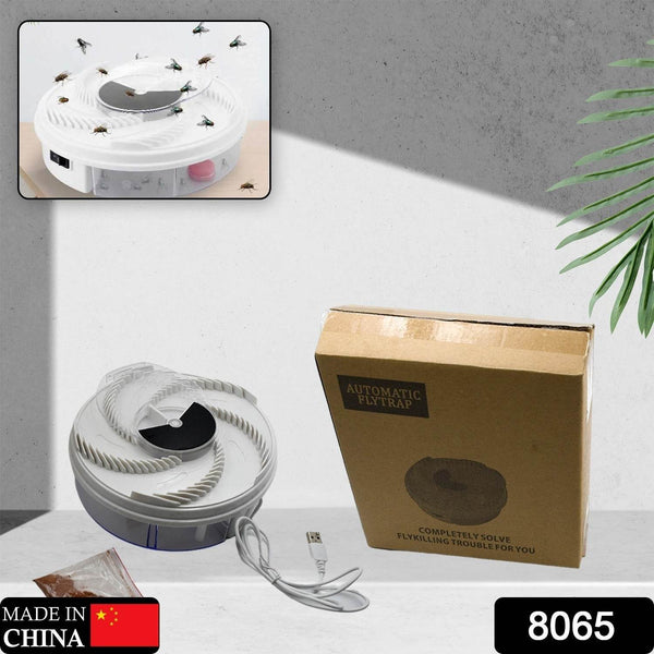 Electric Fly Trap, Fly Trap Pest Device Insect Catcher Automatic Flycatcher Fly Trap Pest Reject Control Catcher Insect Repellents Tools - dailyneed.life