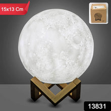 Moon Night Lamp with Plastic Stand Night Lamp for Bedroom (15x13 Cm / 1 Pc) - dailyneed.life