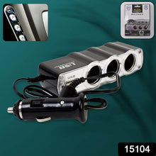 Triple 3 Way Car 12v Lighter Socket Splitter USB Charger Power Adapter - dailyneed.life