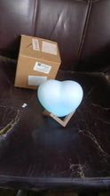 3D Heart Shape Moon Night Lamp with Plastic Stand (13 x12 Cm / 1 Pc) - dailyneed.life