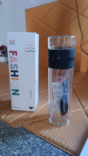 Outdoor Sport Glass Water Bottle With Steel Lid / 500 Ml Approx) - dailyneed.life