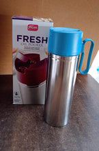 Supermom Stainless Steel Fresh Oil Pourer Bottle with Flip Lid and Handle Approx 1000ML (1 Pc) - dailyneed.life