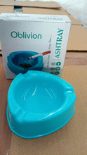 Oblivion Durable Plastic Ashtray with Wide Bowl and Triple Cigarette Holder Slots (1 Pc) - dailyneed.life