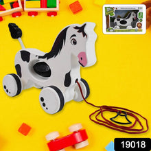 Hourse Pull Along Toddler Toy with Attractive Design - dailyneed.life