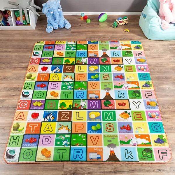 Waterproof Single Side Baby Play Crawl Floor Mat for Kids Picnic School Home (Size 180 x 115) - dailyneed.life