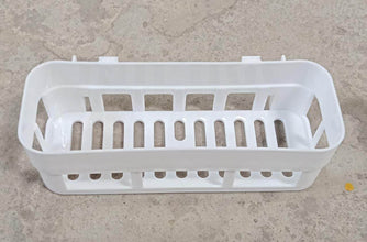 ABS Plastic Shower Corner Caddy Basket Shelf Rack with Wall Mounted Suction Cup for Bathroom Kitchen - dailyneed.life