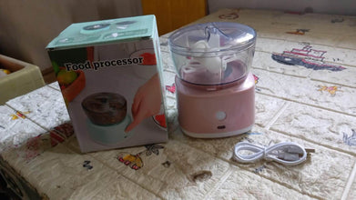 Portable Mini Food Processor Chopper Electric Veggie Chopper 3 Blades With Charching Cable Type C, Vegetable Chopper, Garlic Chopper Food Grinder for Chopping Ginger, Pepper Chili, Onion, Fruit, Meat - dailyneed.life