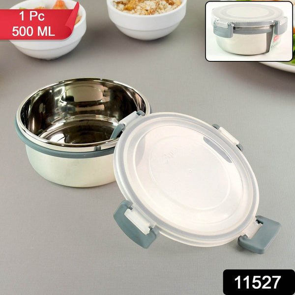 Apex Round Airtight Food Storage Container Approx 500 ml (1 Pc) - dailyneed.life