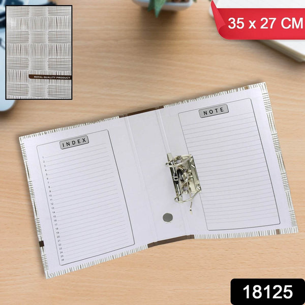 Office Lever Arch Binder Box File Organizer for Documents (35×27 Cm, 1 Pc) - dailyneed.life