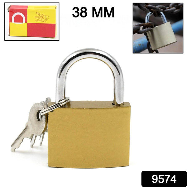 Multipurpose Solid 3 Keys door lock 38 mm / 1 Pc) - dailyneed.life