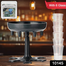 6 shot Win glass dispensers With tray & 6 Pcs Glass - dailyneed.life