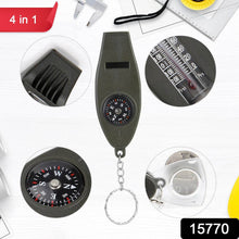 4 in 1 Multifunctional Emergency Survival Whistle (1 Pc) - dailyneed.life