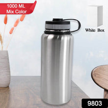 Stainless Steel Double Wall Vacuum-Insulated Drink Water Bottle (1000 ML / Mix Color) - dailyneed.life