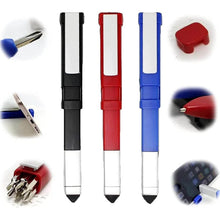 Pen-Shaped Phone Holder with Screwdriver Sets, Multi-Function Pen 4 in 1 Tech Tool Pen, Portable Phone Tools with Capacitive Stylus Ball Point Pen Mobile - dailyneed.life