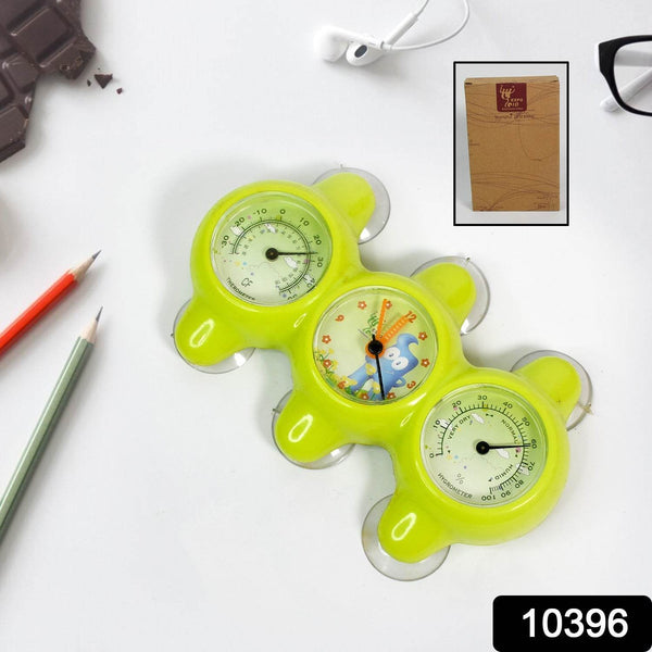 Plastic 3 in 1 Precision Desktop Clock (1 Pc) - dailyneed.life