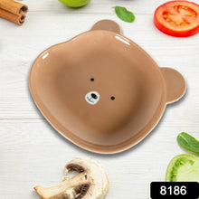 Durable Food Serving Plate, Bear Shaped Plate Cartoon Snack Plates For Serving Fruits & Desserts (1 Pc) - dailyneed.life