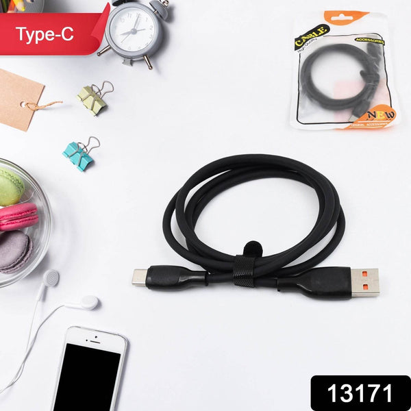 Type C data cable Fast Charging Cable (1 Mtr. Approx / 1 Pc) - dailyneed.life