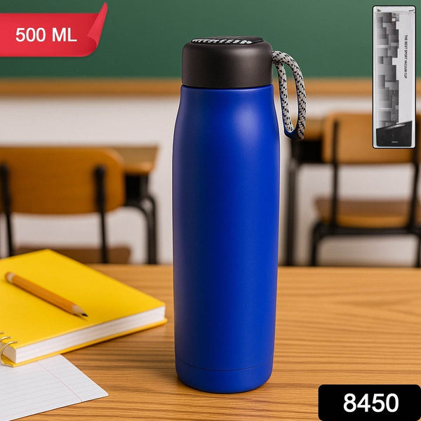 500ml Leak-Proof Stainless Steel Double Wall Vacuum Insulated Water Bottle (1 Pc) - dailyneed.life