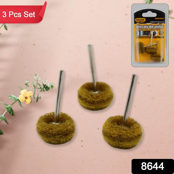 Abrasive Buffing Polishing Wheel Set (3 Pcs) - dailyneed.life