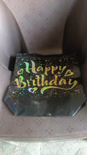 Birthday Gift Bag with Gold Shiny Stars, Reusable Party Gift Bags (1 Pc) - dailyneed.life