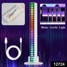 Rhythm Lights, AGC Automatic Gain Control 32 Colorful RGB Light Adjustable Pickup Rhythm Lights, RGB LED Voice-Activated Rhythm Light Car Home Sound Control Ambient Light (1 Pc) - dailyneed.life