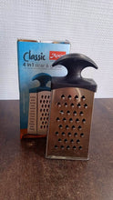Apex Classic 4-in-1 Stainless Steel Grater & Slicer with Handle - dailyneed.life