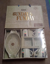 Sunday Funday 6-Piece Tea Set – Platter & Dual Bowl - dailyneed.life