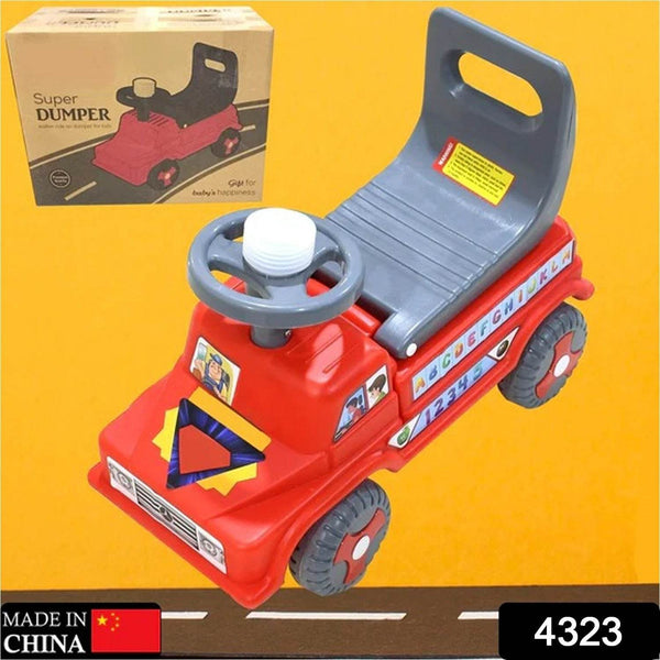 Baby Ride on Push Car for Kids | Kids Baby Big Car Ride on Toy with Backrest Musical Horn For Children Kids Toy Ride-on, Truck, Etc Suitable for Kids Boys / Girls | Ride on Baby Car for Kids to Drive Boys, Girls - dailyneed.life