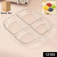 Plastic Kitchen Trays for Serving (4 Compartment / 1 Pc) - dailyneed.life