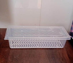 Food Storage Container with Removable Drain Plate and Lid, 1500 ml (Pack of 1 Pc) - dailyneed.life