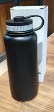 Black Stainless Steel Double Wall Vacuum-Insulated Drink Water Bottle (1000 ML) - dailyneed.life
