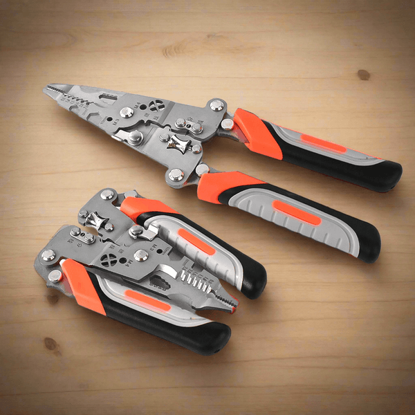 8 in 1 Wire Stripper Pliers, Soft Grip - dailyneed.life