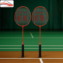 2 Pc Lightweight Kids Badminton Racket Set with Carry Bag - dailyneed.life