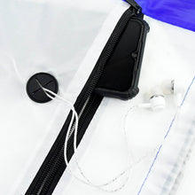 Drawstring Gym Bag with Zipper Pocket and Earphone Port (38x33 cm / 1 Pc) - dailyneed.life