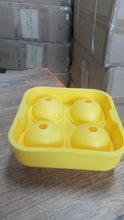 Ice Trays for Freezer Whiskey Ice Cube Plastic Ball Maker Mold Sphere Mould 4 Holes New Ice Balls Party Brick Round Tray Bar Tool ice for Whiskey - dailyneed.life