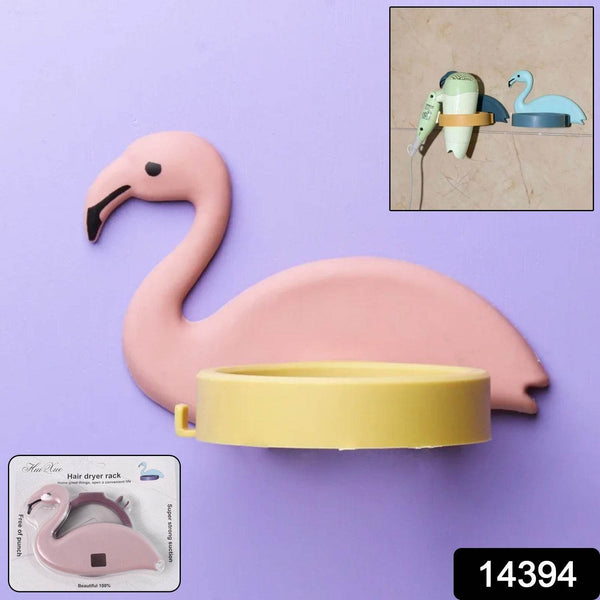 Hair Dryer Wall Mount Holder, Organiser Stand with Hooks for Bathroom Storage - dailyneed.life