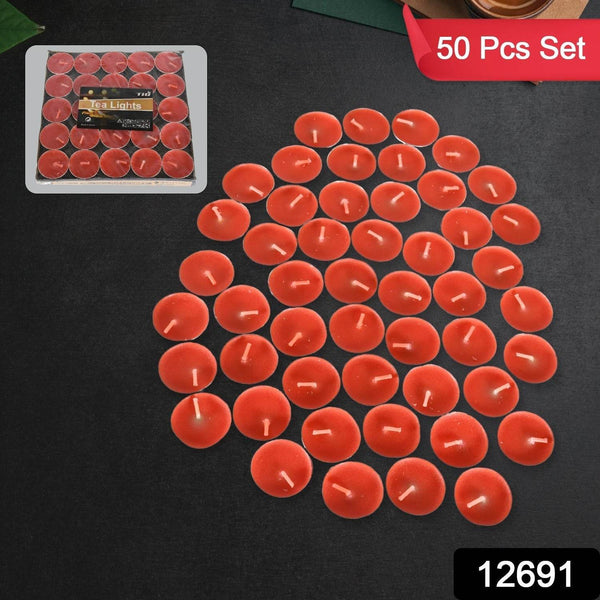 Tealight Candles Set, Smokeless Candles, Tealight Diwali Candles for Diwali, Home Decor, Decoration, Party, Festivals for Mood Dinners Parities Home Decoration Wedding Candle, Diwali (50 Pcs set) - dailyneed.life