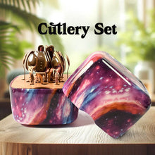 Unique Golden Egg Storage Modern Tableware Steak Knives Fork Flatware Set Royal Spoon Set Tableware Gold Cutlery Set Dishwasher Safe Mirror Finished With Gift Box for Halloween 24Pcs Set) - dailyneed.life