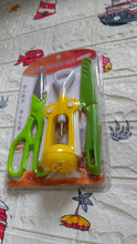 Multifunction Kitchen Tool Set – Stainless Steel & Plastic Knife and Scissors - dailyneed.life
