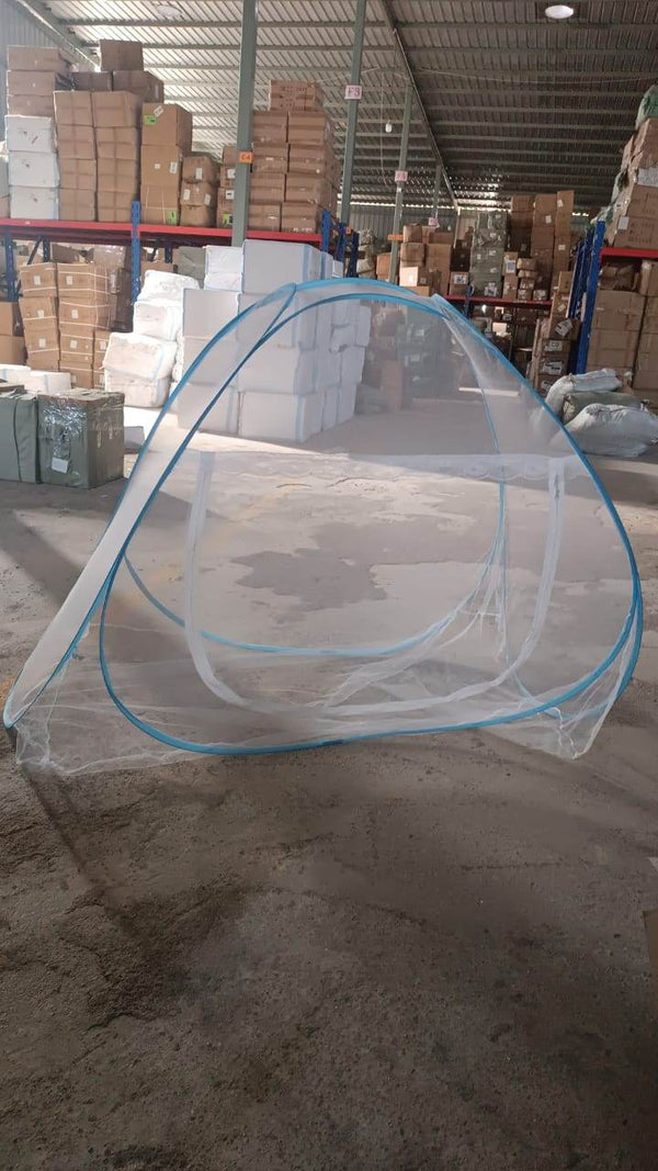 Premium Polyester Foldable Mosquito Net Tent (100 Cm Long / 1 Pc) - dailyneed.life