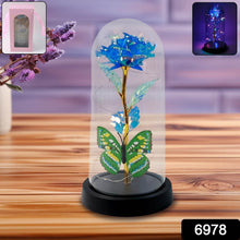LED-Powered Eternal Rose in plastic Dome (1 Pc / Battery not Included) - dailyneed.life