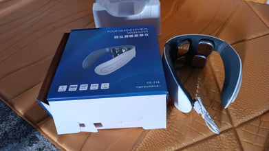 4 Heads Smart Electric Neck and Back Pulse Massager (1 Pc) - dailyneed.life