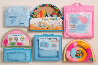 Multipurpose Baby Play Gym and Sleeping Mat (Mix Design / 1 Pc) - dailyneed.life