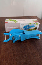 2 in 1 Vegetable & Fruit Multi Cutter 5 Blade Vegetable Cutter with Peeler (1 Pc / Multicolor) - dailyneed.life