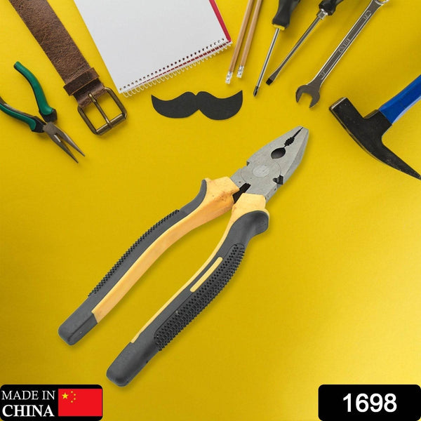 Wire Beading Featured Repair Tool Serrated reliable efficacy Jaws Combination Cutting Plier, Sturdy Steel Combination Plier for Home & Professional Use 1pc - dailyneed.life