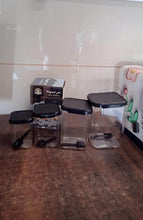 Plastic Air Tight Containers Storage (4 Pc Set With 4 Spoon) - dailyneed.life