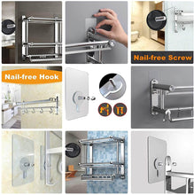 Adhesive Screw Wall Hook for Home & Office Hanging - dailyneed.life