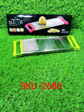 2 in 1 Potato Slicer used in all kinds of household kitchen purposes for cutting and slicing of potatoes. - dailyneed.life