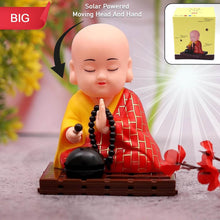 Solar Powered Sitting Buddha Statue, Moving Head and Hand (1 Pc / Big) - dailyneed.life